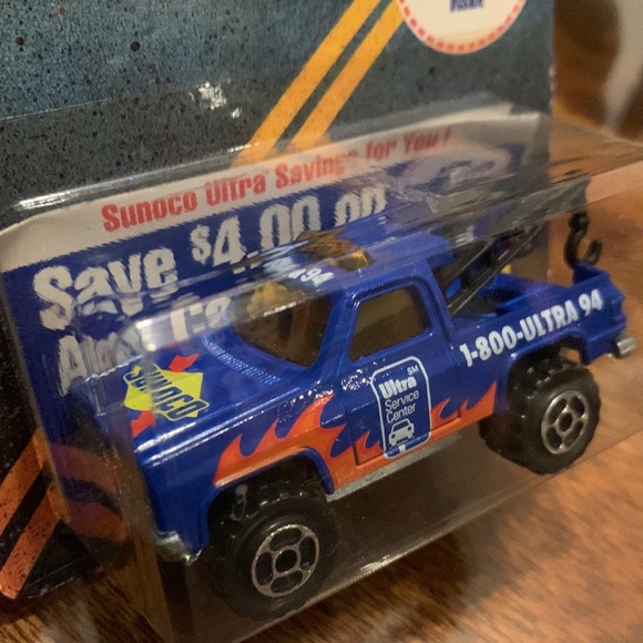 Vintage 1994 Sunoco Tow Truck Collector Edition Die cast Majorette New 1990s 90s - Picture 3 of 10